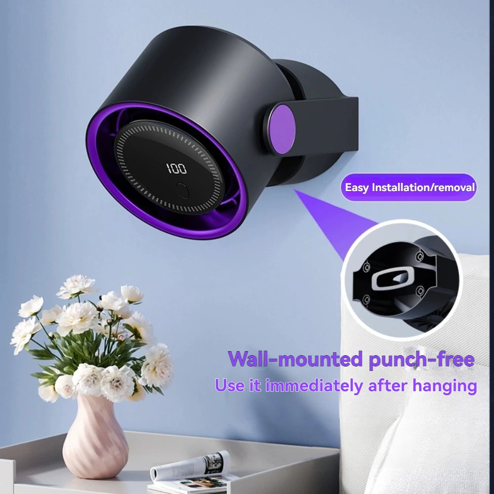 IonWave™ Bladeless Fan – Wall Mount or Desk